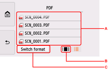 figure: Touch screen